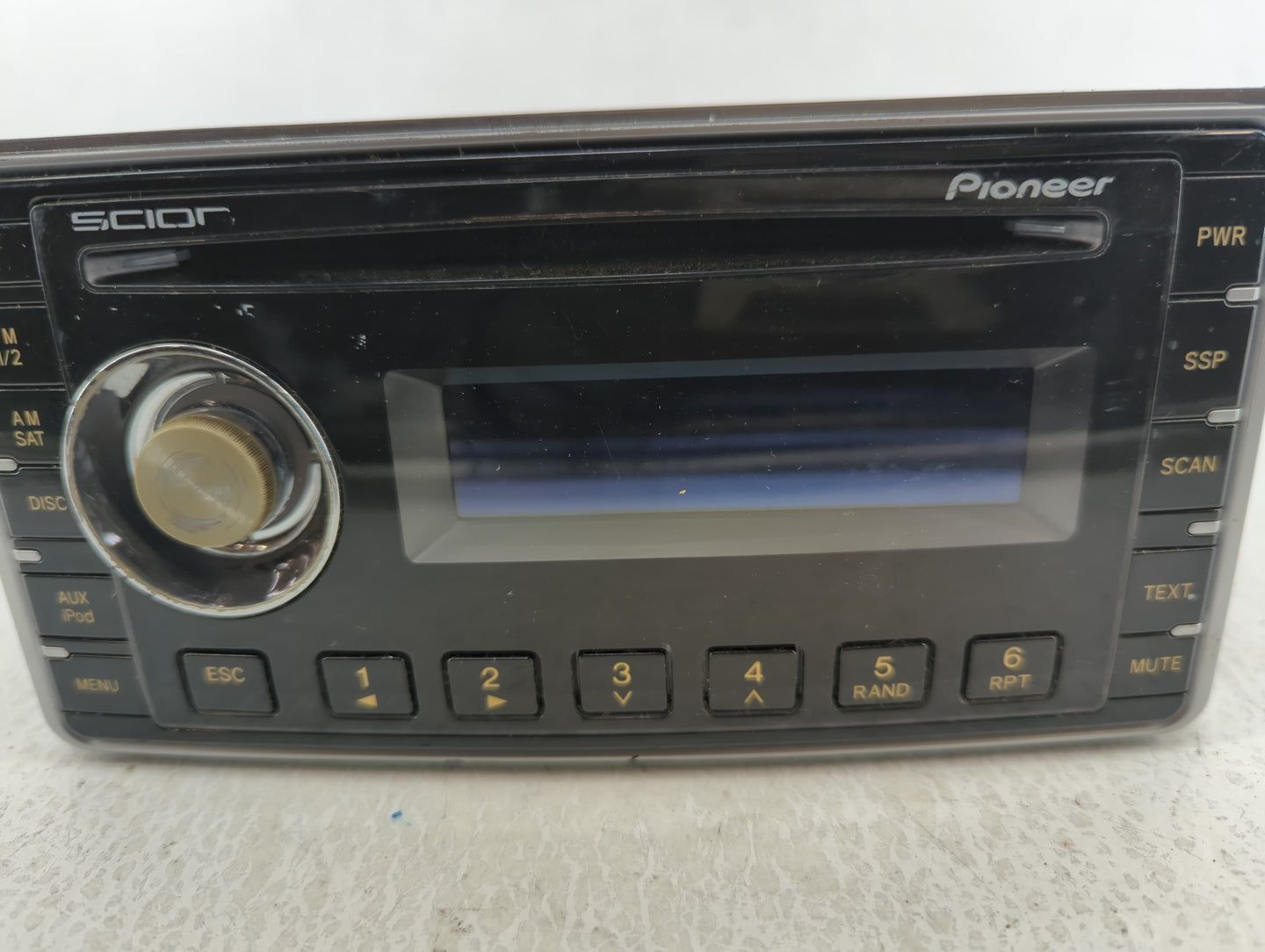 2008-2014 Scion Xb Radio AM FM Cd Player Receiver Replacement P/N:PT546-00081 Fits OEM Used Auto Parts - Oemusedautoparts1.c