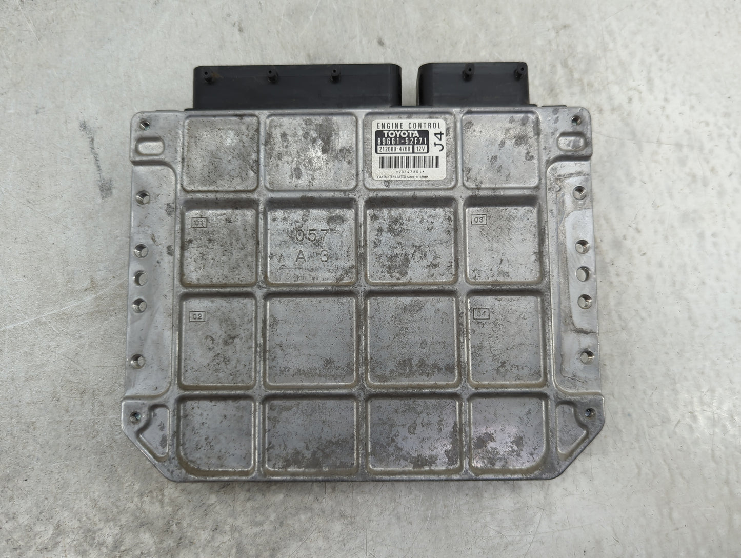 2008-2009 Scion Xd PCM Engine Control Computer ECU ECM PCU OEM P/N:89661-52F71 212000-4760 Fits Fits 2008 2009 OEM Used Auto
