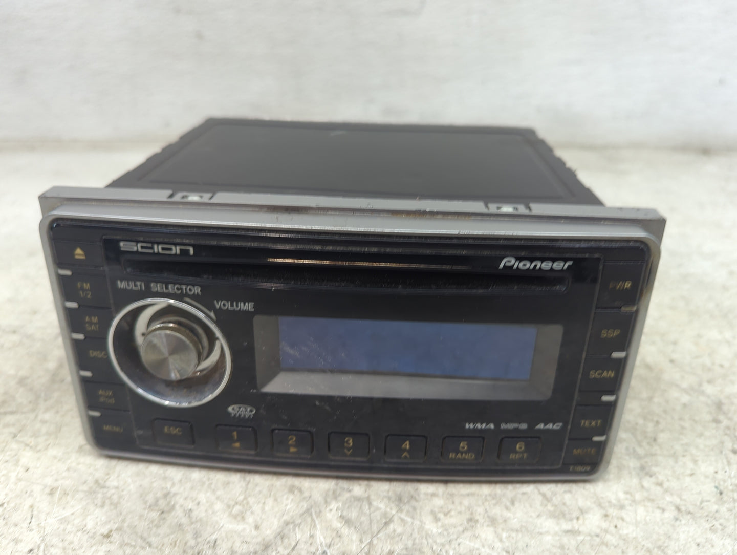 2008-2011 Scion Xd Radio AM FM Cd Player Receiver Replacement P/N:PT546-00081 DEH-M8127ZT Fits Fits 2006 2007 2008 2009 2010