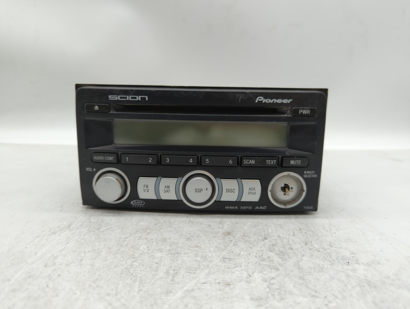 2008-2014 Scion Xd Radio AM FM Cd Player Receiver Replacement P/N:T1808 PT546-00080 Fits Fits 2008 2009 2010 2011 2012 2013 
