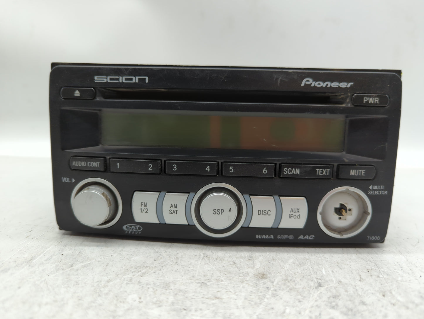 2008-2014 Scion Xd Radio AM FM Cd Player Receiver Replacement P/N:T1808 PT546-00080 Fits Fits 2008 2009 2010 2011 2012 2013 
