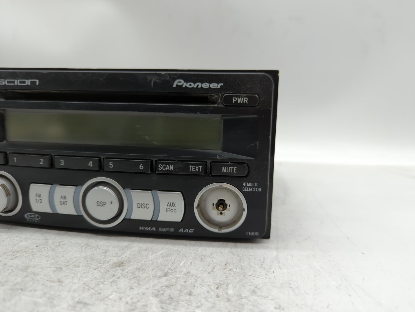 2008-2014 Scion Xd Radio AM FM Cd Player Receiver Replacement P/N:T1808 PT546-00080 Fits Fits 2008 2009 2010 2011 2012 2013 