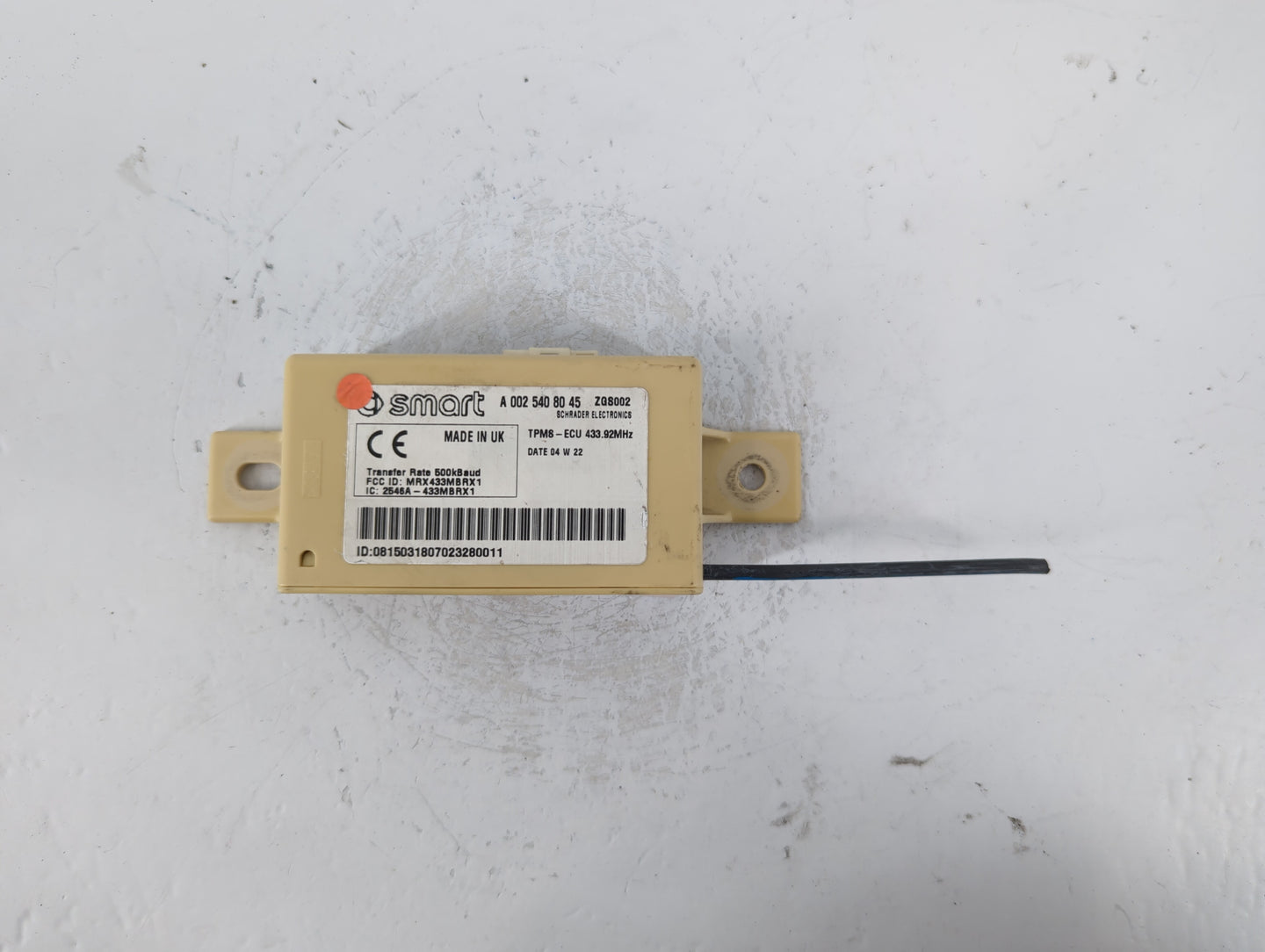 2008-2016 Smart Fortwo Body Control Module Bcm Inner Cabin Fuse Box - Oemusedautoparts1.com