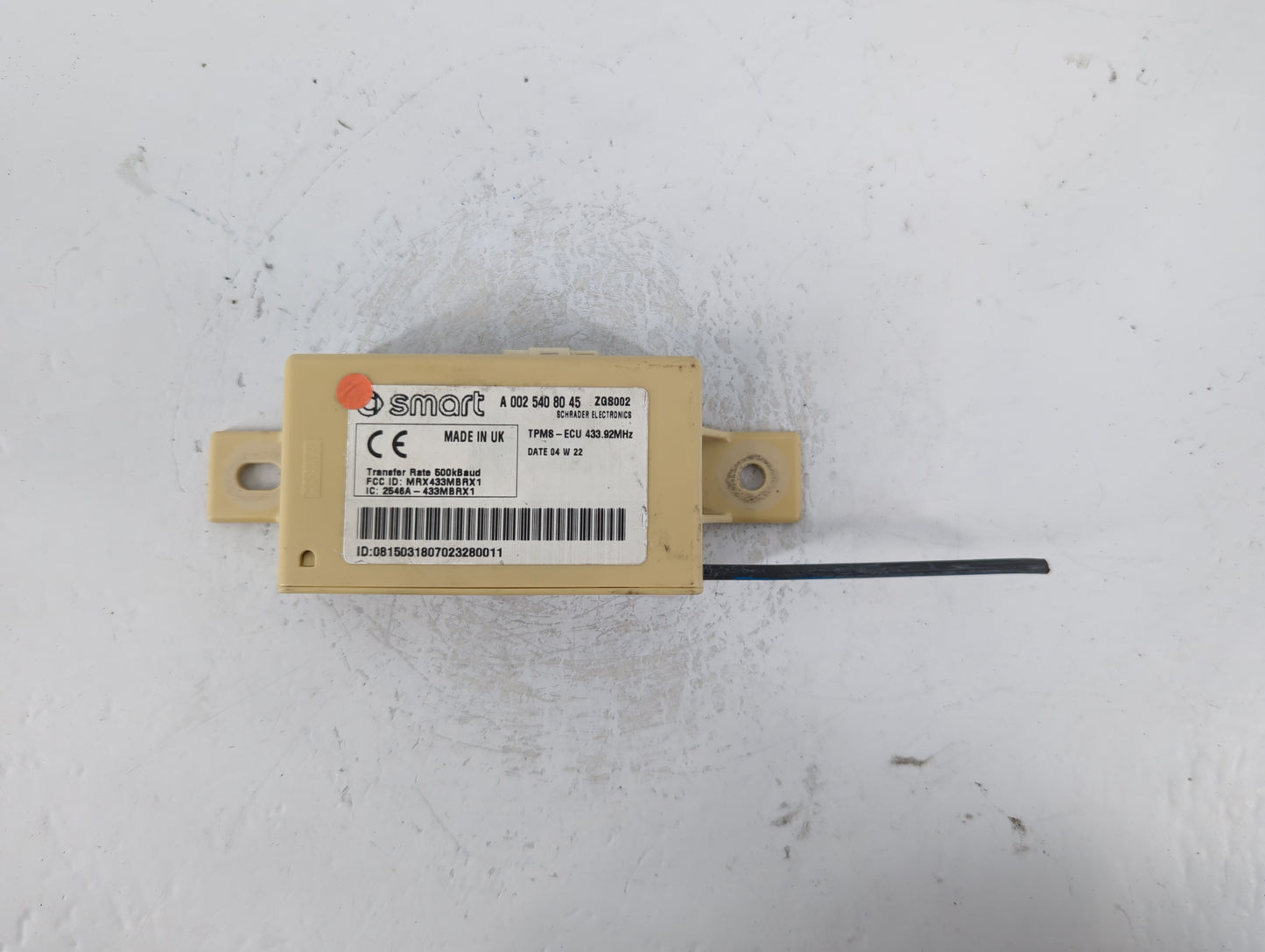 2008-2016 Smart Fortwo Body Control Module Bcm Inner Cabin Fuse Box - Oemusedautoparts1.com
