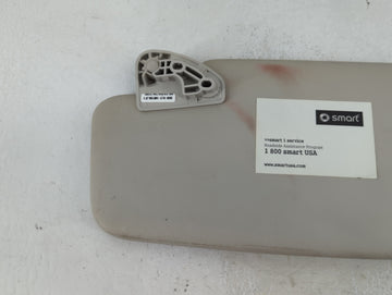 2008 Smart Smart Sun Visor Shade Replacement Driver Left Mirror Fits Fits 2009 2010 2011 2012 2013 2014 2015 2016 OEM Used Auto Parts