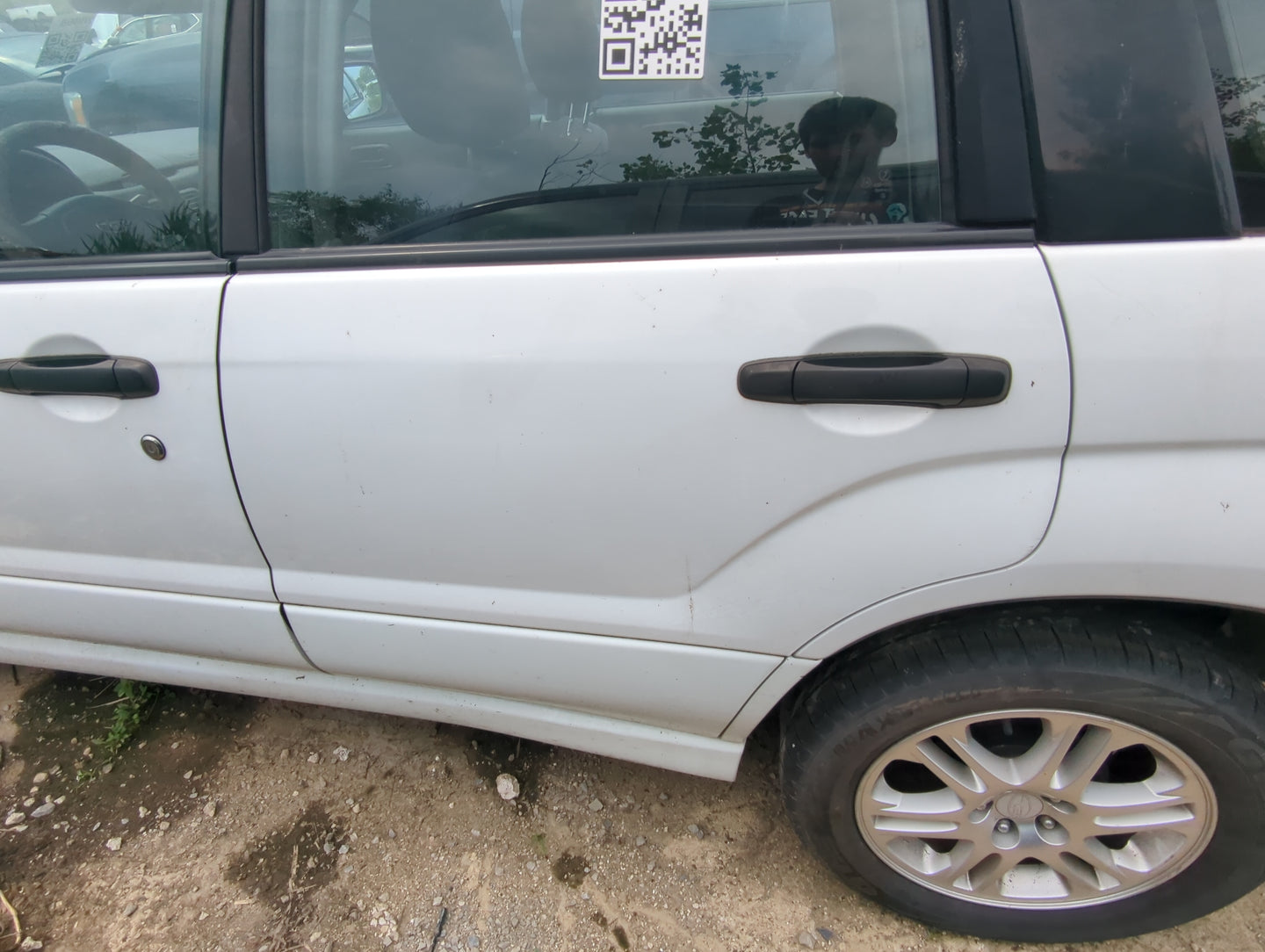 2008 Subaru Forester Driver Rear Door Window Oem - Oemusedautoparts1.com