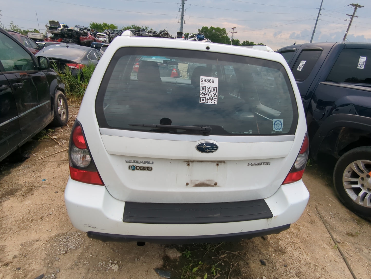 2008 Subaru Forester Trunk/decklid/hatch/tailgate Oem - Oemusedautoparts1.com