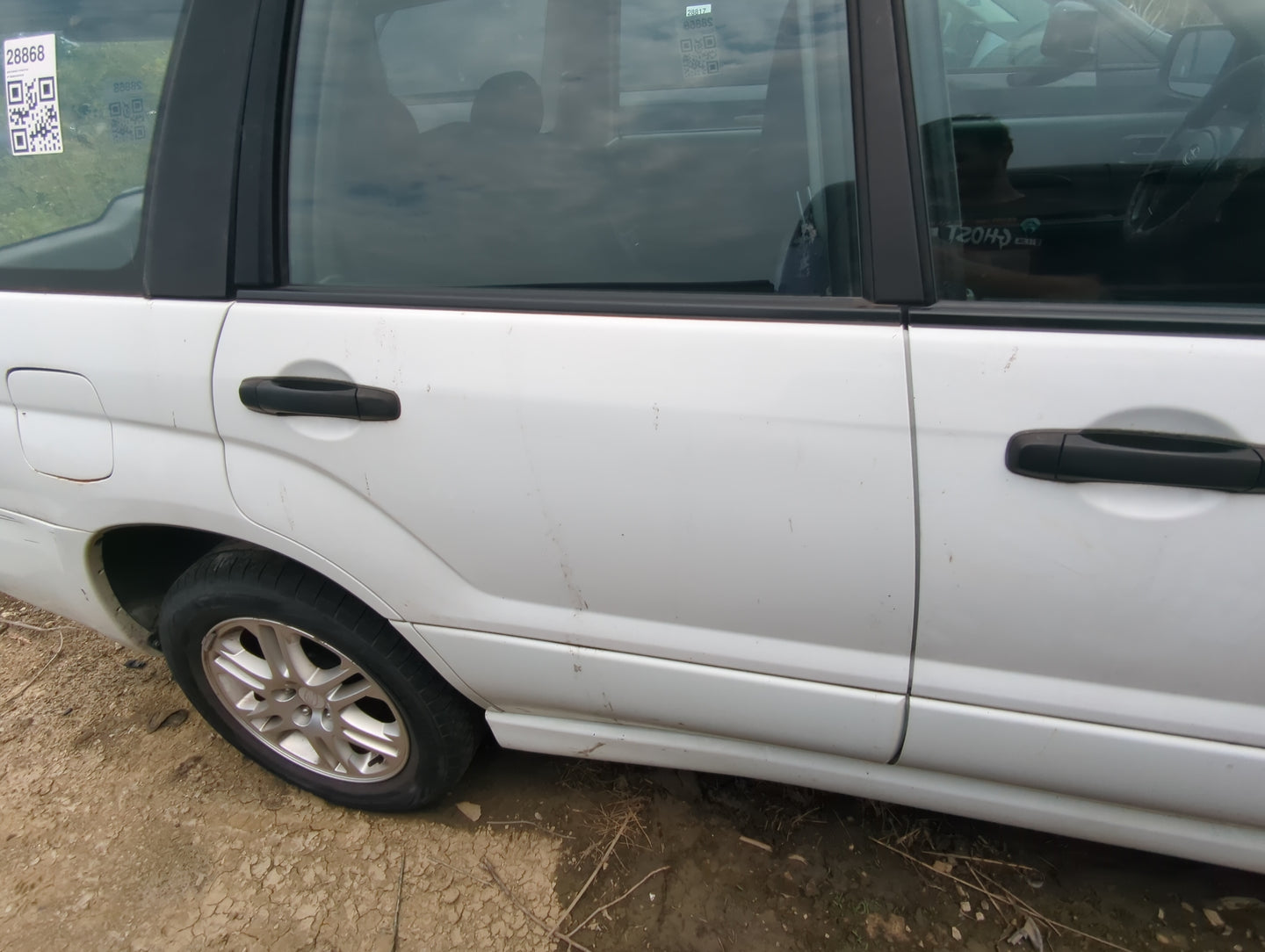 2008 Subaru Forester Passenger Rear Door Oem - Oemusedautoparts1.com