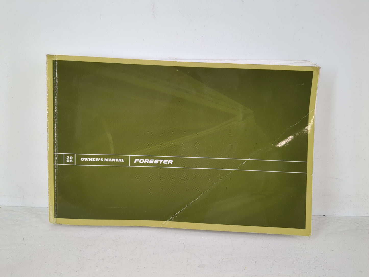 2008 Subaru Forester Owners Manual Book Guide P/N:MSA5M0803A OEM Used Auto Parts - Oemusedautoparts1.com