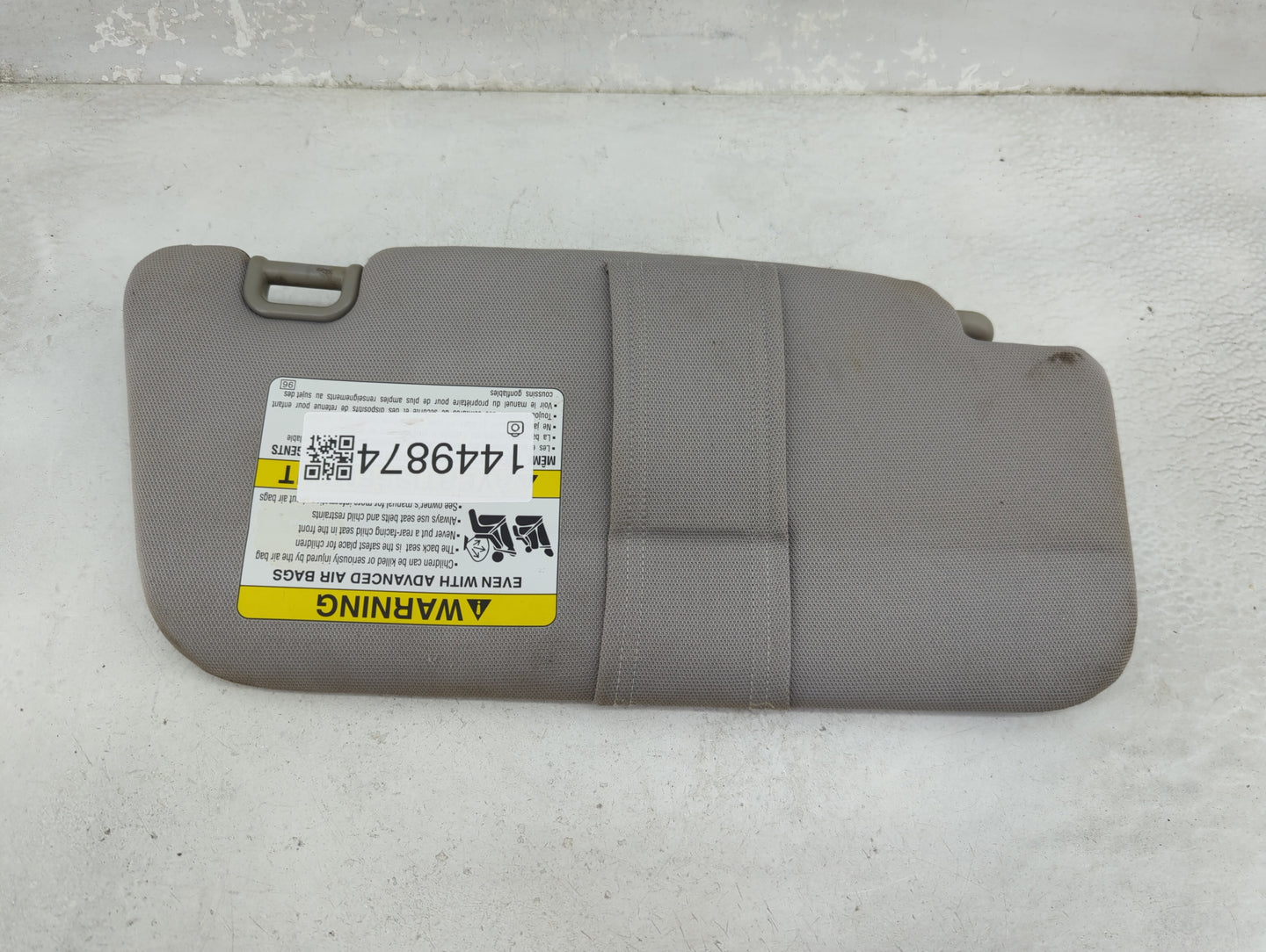 2006-2008 Subaru Forester Sun Visor Shade Replacement Driver Left Mirror Fits Fits 2006 2007 2008 OEM Used Auto Parts - Oemu