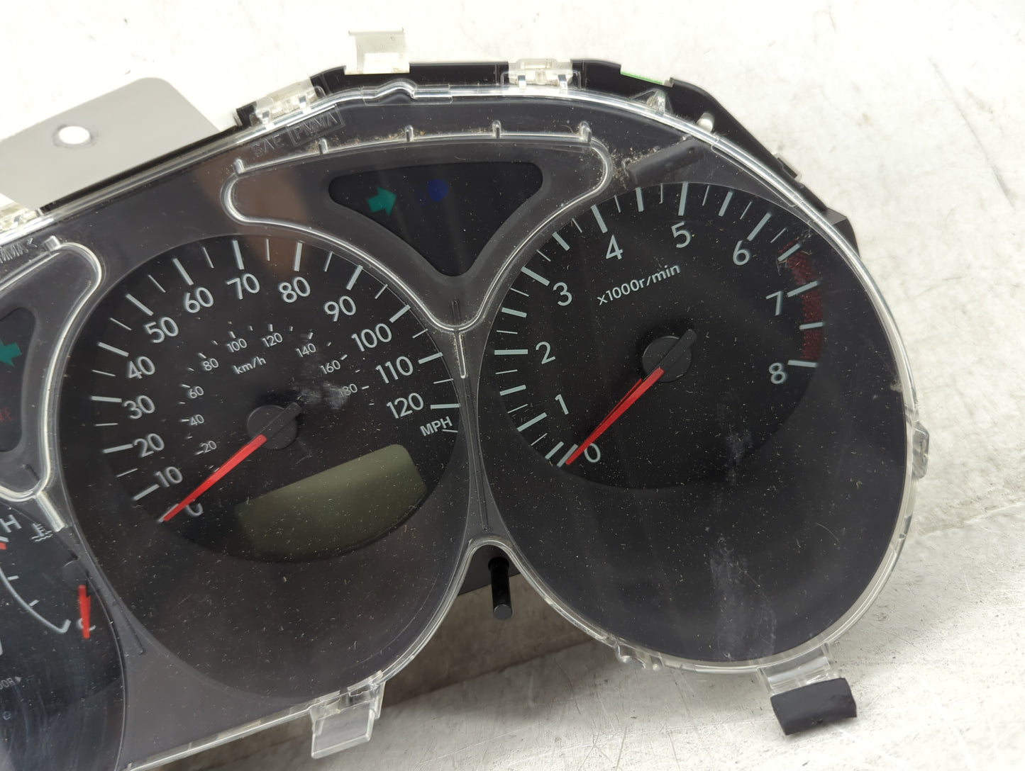2008 Subaru Forester Instrument Cluster Speedometer Gauges P/N:85014SA430 Fits OEM Used Auto Parts - Oemusedautoparts1.com