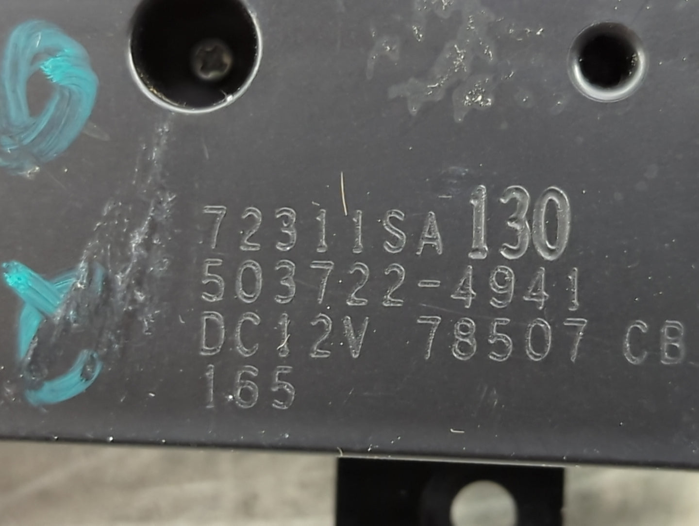 2008 Subaru Forester Climate Control Module Temperature AC/Heater Replacement P/N:72311SA130 Fits OEM Used Auto Parts - Oemu
