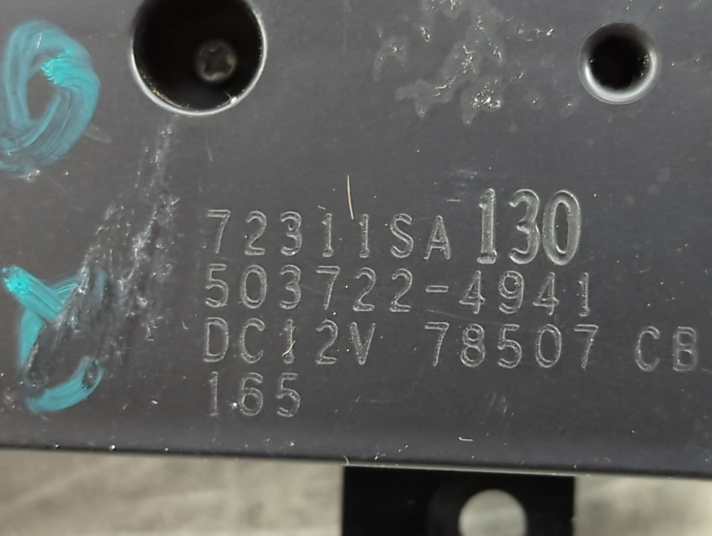2008 Subaru Forester Climate Control Module Temperature AC/Heater Replacement P/N:72311SA130 Fits OEM Used Auto Parts - Oemu