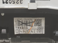2008 Subaru Forester Instrument Cluster Speedometer Gauges P/N:85014SA440 Miles: Fits OEM Used Auto Parts - Oemusedautoparts
