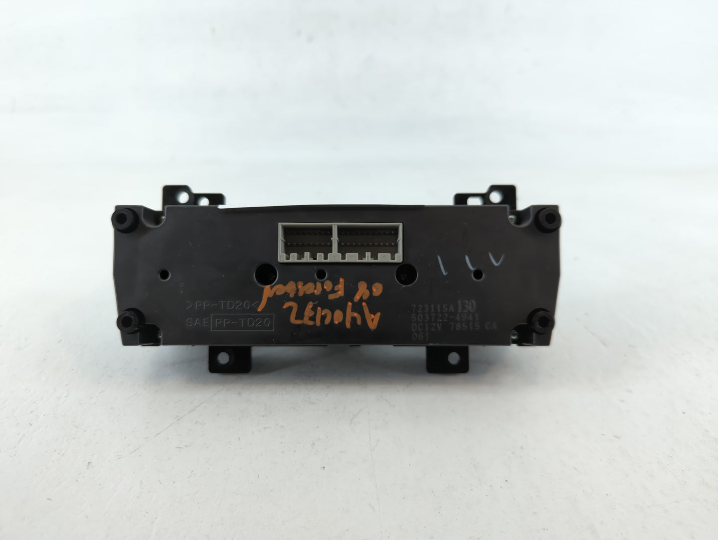 2008 Subaru Forester Climate Control Module Temperature AC/Heater Replacement P/N:503722-4941 72311SA130 Fits OEM Used Auto 