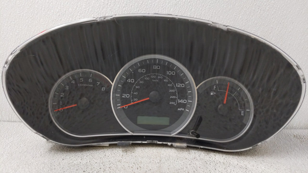 2008 Subaru Impreza Instrument Cluster Speedometer Gauges P/N:8502FG110 Fits OEM Used Auto Parts - Oemusedautoparts1.com