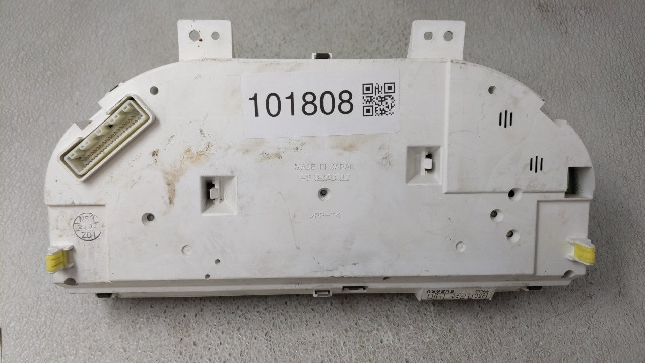 2008 Subaru Impreza Instrument Cluster Speedometer Gauges P/N:8502FG110 Fits OEM Used Auto Parts - Oemusedautoparts1.com