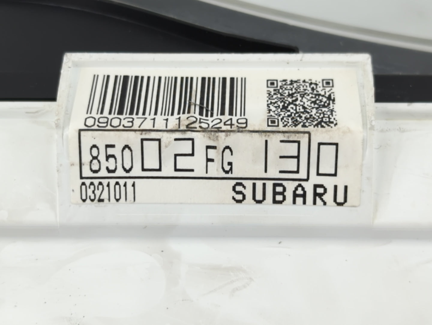 2008 Subaru Impreza Instrument Cluster Speedometer Gauges Fits OEM Used Auto Parts - Oemusedautoparts1.com
