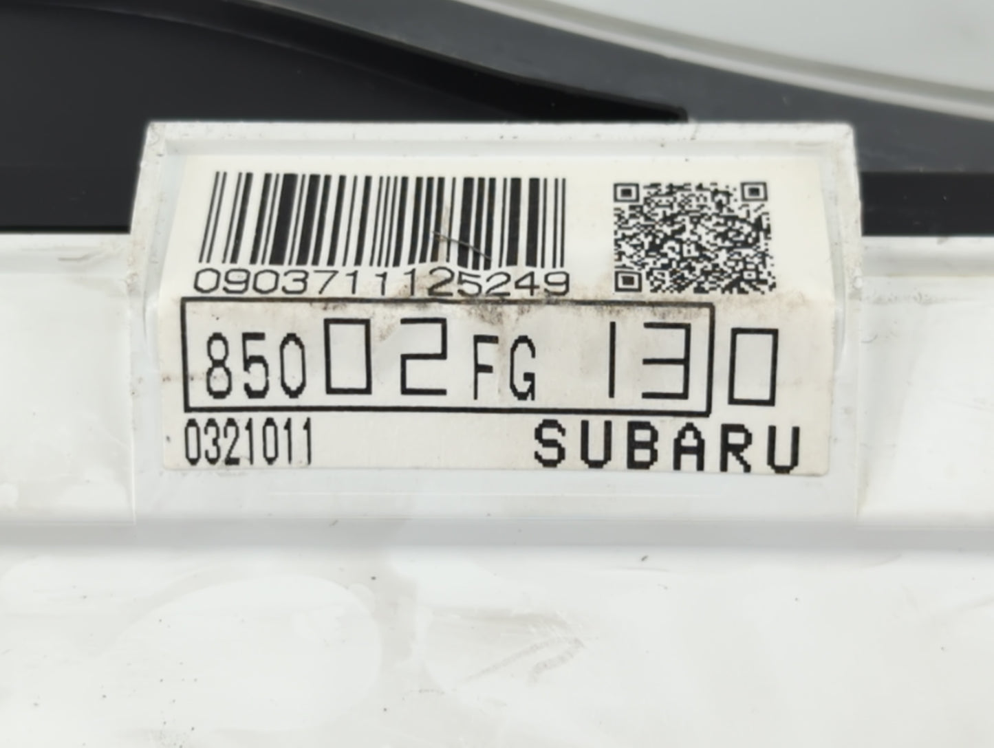 2008 Subaru Impreza Instrument Cluster Speedometer Gauges Fits OEM Used Auto Parts - Oemusedautoparts1.com