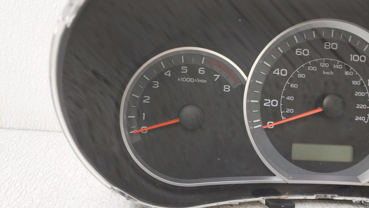 2008 Subaru Impreza Instrument Cluster Speedometer Gauges P/N:8502FG100 Fits OEM Used Auto Parts - Oemusedautoparts1.com