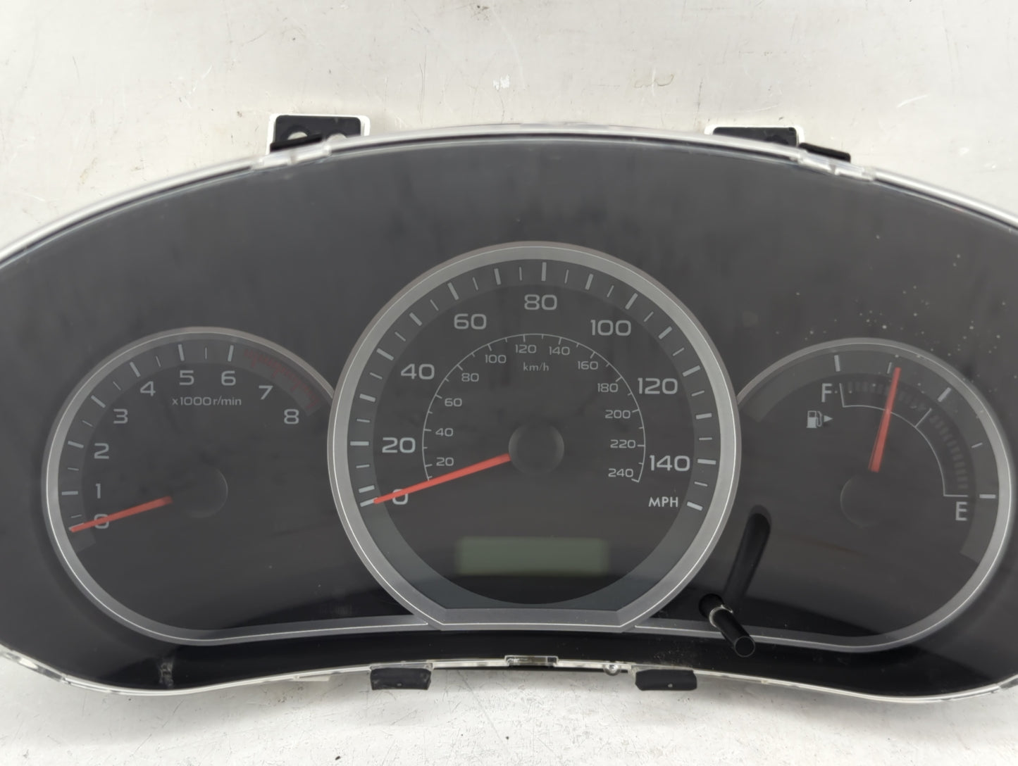 2008 Subaru Impreza Instrument Cluster Speedometer Gauges P/N:855002FG100 Fits OEM Used Auto Parts - Oemusedautoparts1.com