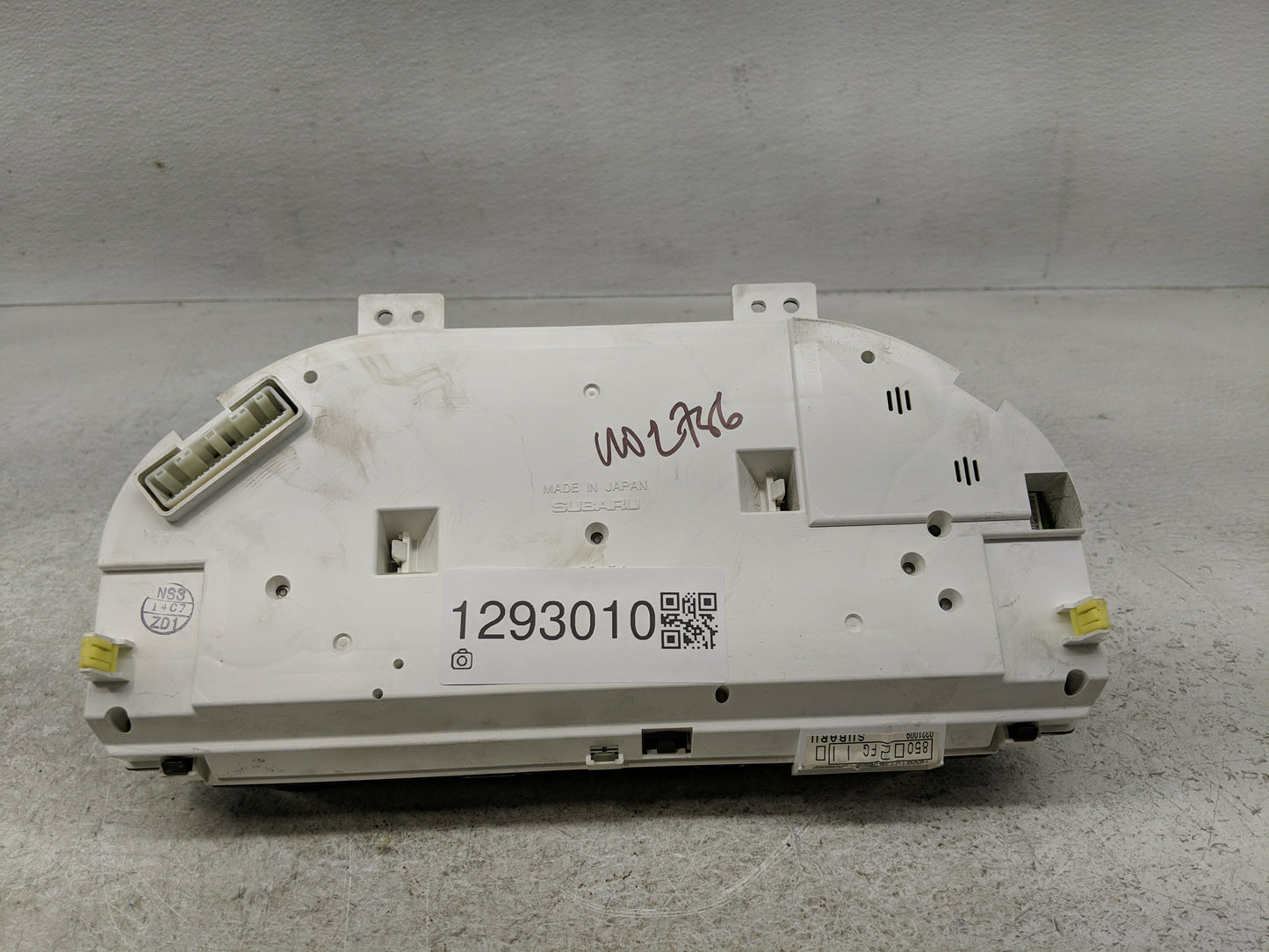 2008 Subaru Impreza Instrument Cluster Speedometer Gauges P/N:85002FG110 Fits OEM Used Auto Parts - Oemusedautoparts1.com