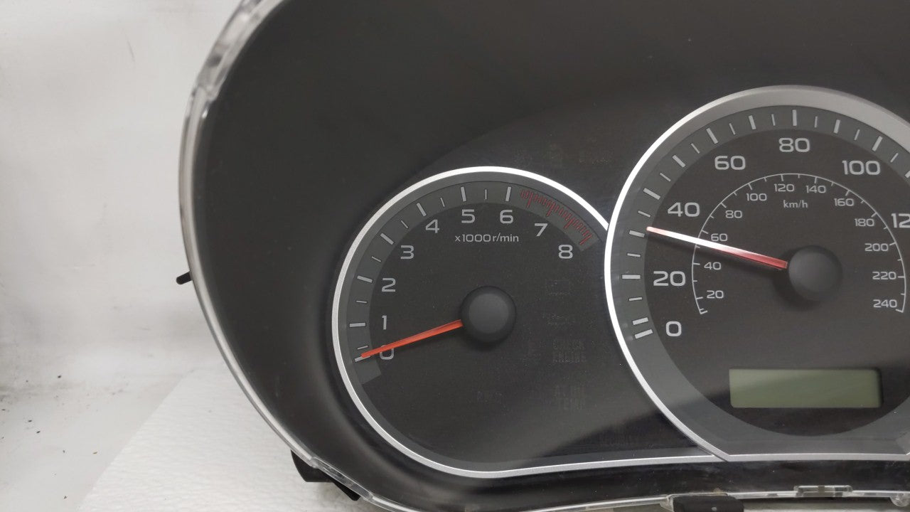 2008 Subaru Impreza Instrument Cluster Speedometer Gauges P/N:8502FG110 Fits OEM Used Auto Parts - Oemusedautoparts1.com