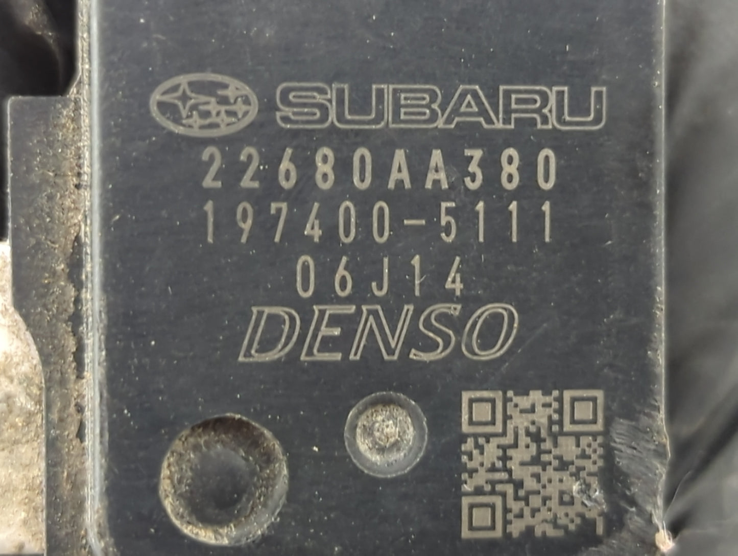 2008-2016 Subaru Impreza Mass Air Flow Meter Maf 1489671 - Oemusedautoparts1.com
