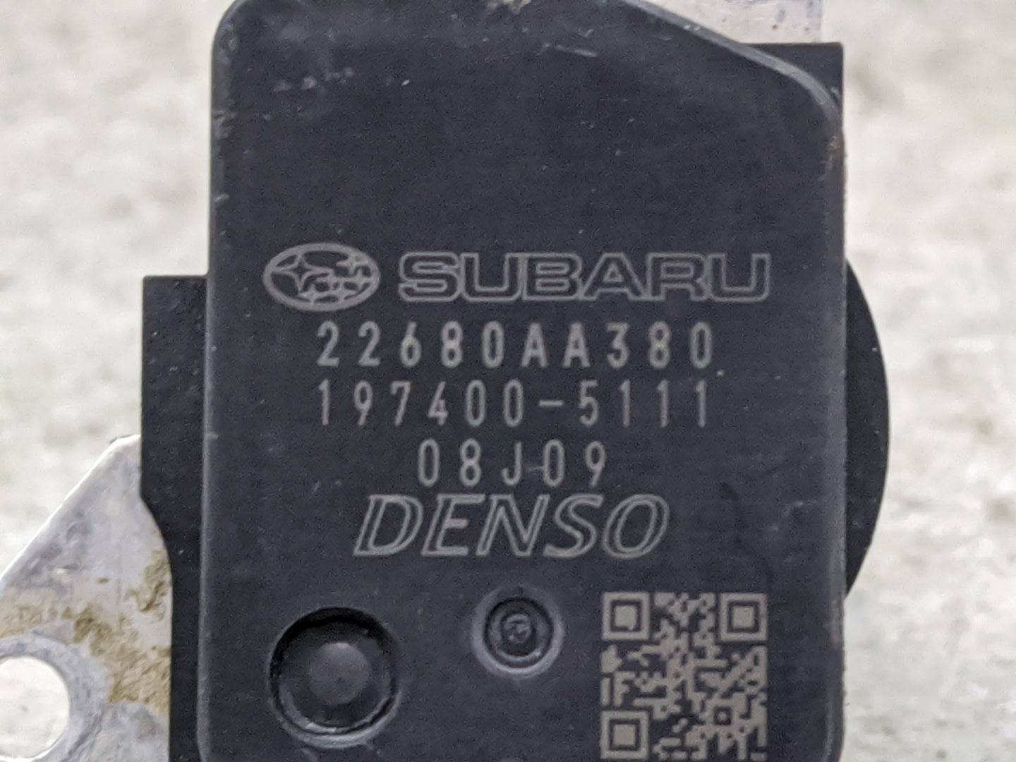 2008-2016 Subaru Impreza Mass Air Flow Meter Maf 1489707 - Oemusedautoparts1.com