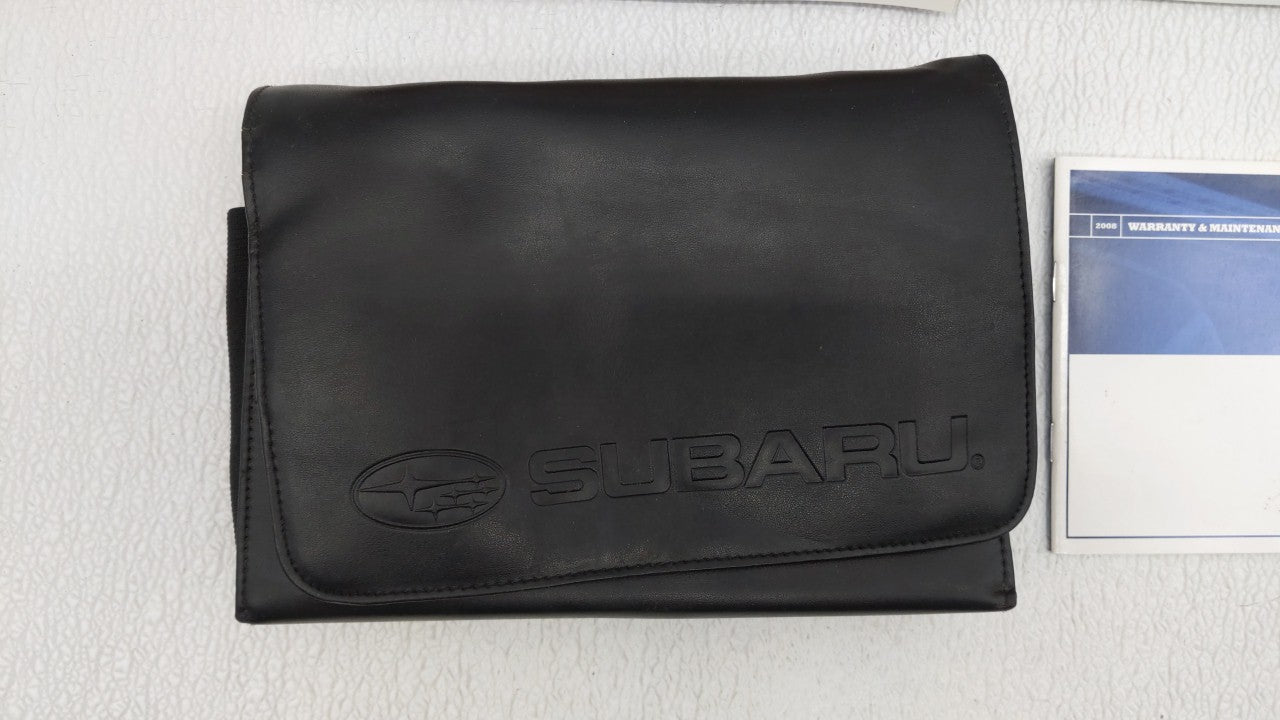 2008 Subaru Impreza Owners Manual Book Guide OEM Used Auto Parts - Oemusedautoparts1.com