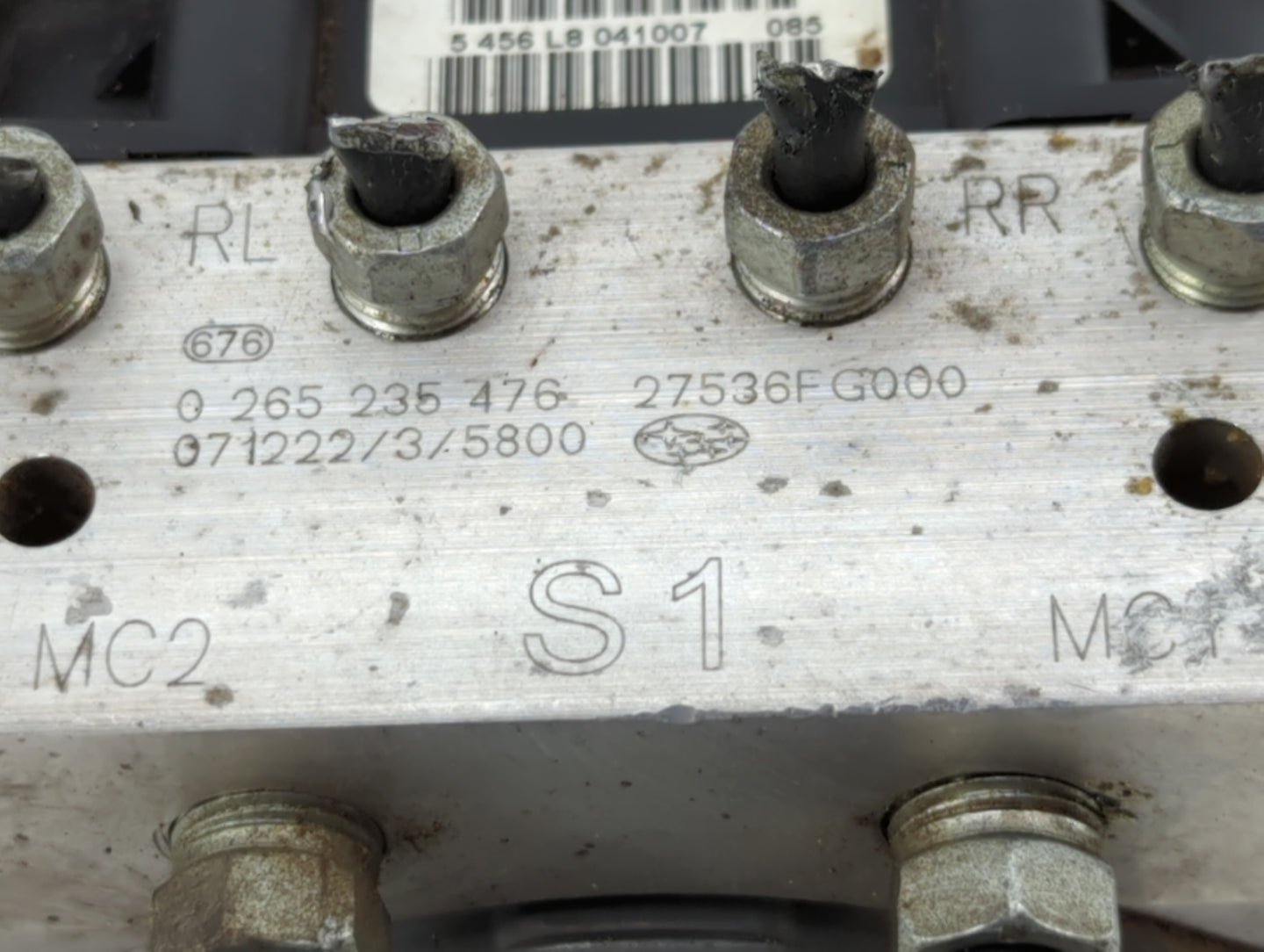 2008-2009 Subaru Impreza ABS Pump Control Module Replacement P/N:27536FG000 Fits Fits 2008 2009 OEM Used Auto Parts - Oemuse