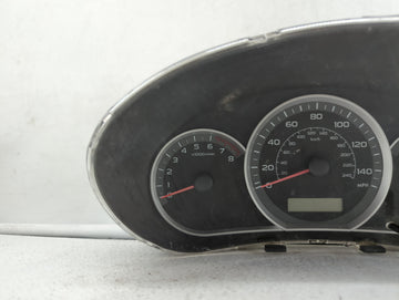 2008 Subaru Impreza Instrument Cluster Speedometer Gauges P/N:85002FG100 Fits OEM Used Auto Parts