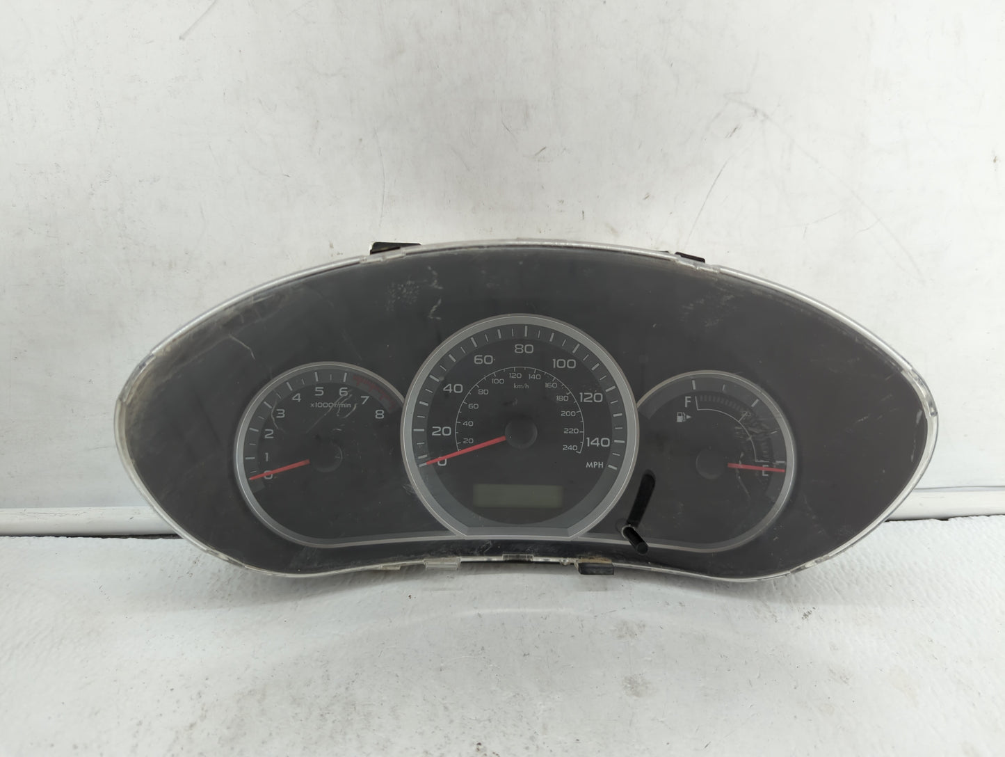 2008 Subaru Impreza Instrument Cluster Speedometer Gauges P/N:85002FG110 Fits OEM Used Auto Parts - Oemusedautoparts1.com