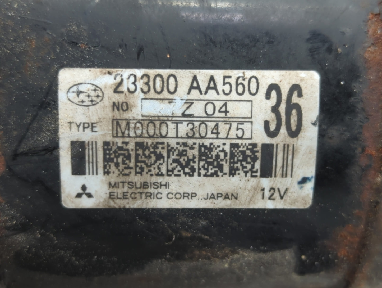 2008-2014 Subaru Impreza Car Starter Motor Solenoid OEM P/N:23300 AA560 23300 AA570 Fits Fits 2008 2009 2010 2011 2012 2013 