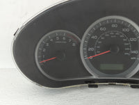 2008 Subaru Impreza Instrument Cluster Speedometer Gauges P/N:85002FG100 Fits OEM Used Auto Parts - Oemusedautoparts1.com