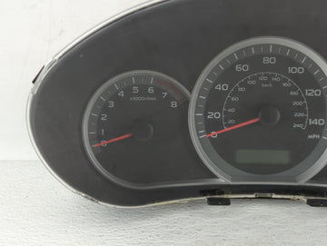 2008 Subaru Impreza Instrument Cluster Speedometer Gauges P/N:85002FG100 Fits OEM Used Auto Parts