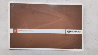 compare product 2008 Subaru Impreza Owners Manual Book Guide OEM Used Auto Parts