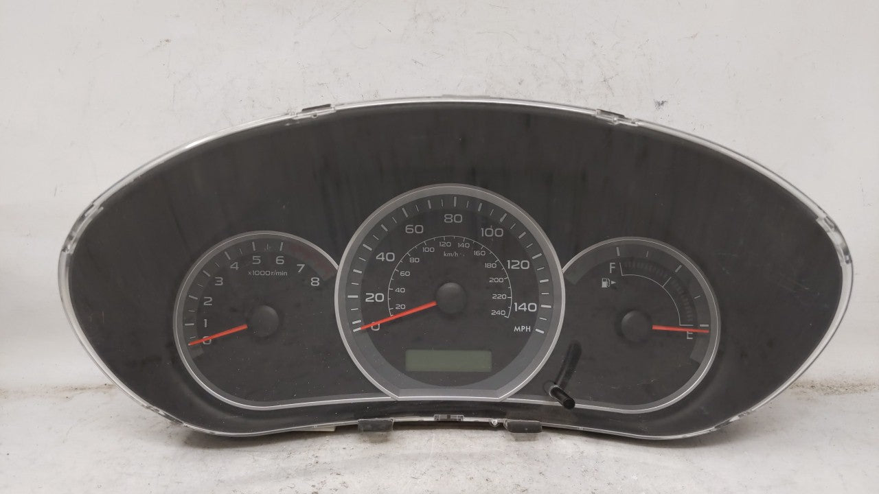 2008 Subaru Impreza Instrument Cluster Speedometer Gauges P/N:8502FG110 Miles: Fits OEM Used Auto Parts - Oemusedautoparts1.