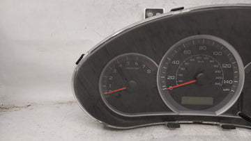 2008 Subaru Impreza Instrument Cluster Speedometer Gauges P/N:8502FG110 Miles: Fits OEM Used Auto Parts