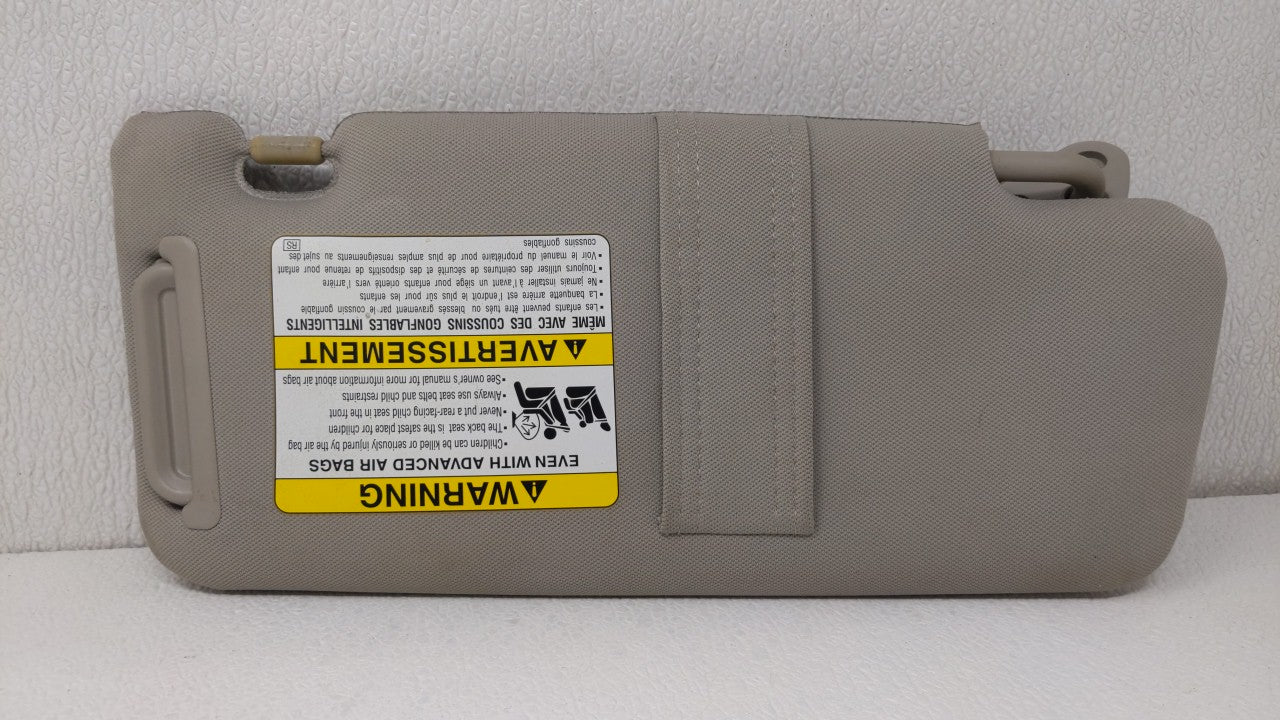 2006-2009 Subaru Legacy Sun Visor Shade Replacement Driver Left Mirror Fits Fits 2006 2007 2008 2009 OEM Used Auto Parts - O