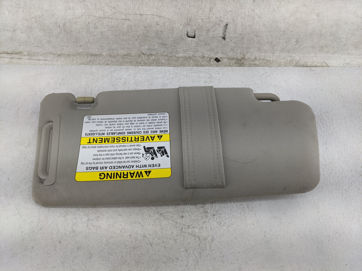 2006-2009 Subaru Legacy Sun Visor Shade Replacement Driver Left Mirror Fits Fits 2006 2007 2008 2009 OEM Used Auto Parts - O