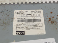 2007-2008 Subaru Legacy Radio AM FM Cd Player Receiver Replacement P/N:86201AG67B CQ-EF1761X Fits Fits 2007 2008 OEM Used Au