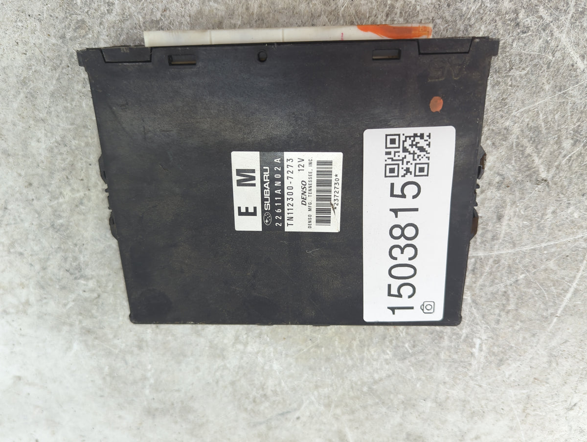 2008-2009 Subaru Legacy PCM Engine Control Computer ECU ECM PCU OEM P/N:22611AN02A TN112300-7273 Fits Fits 2008 2009 OEM Use
