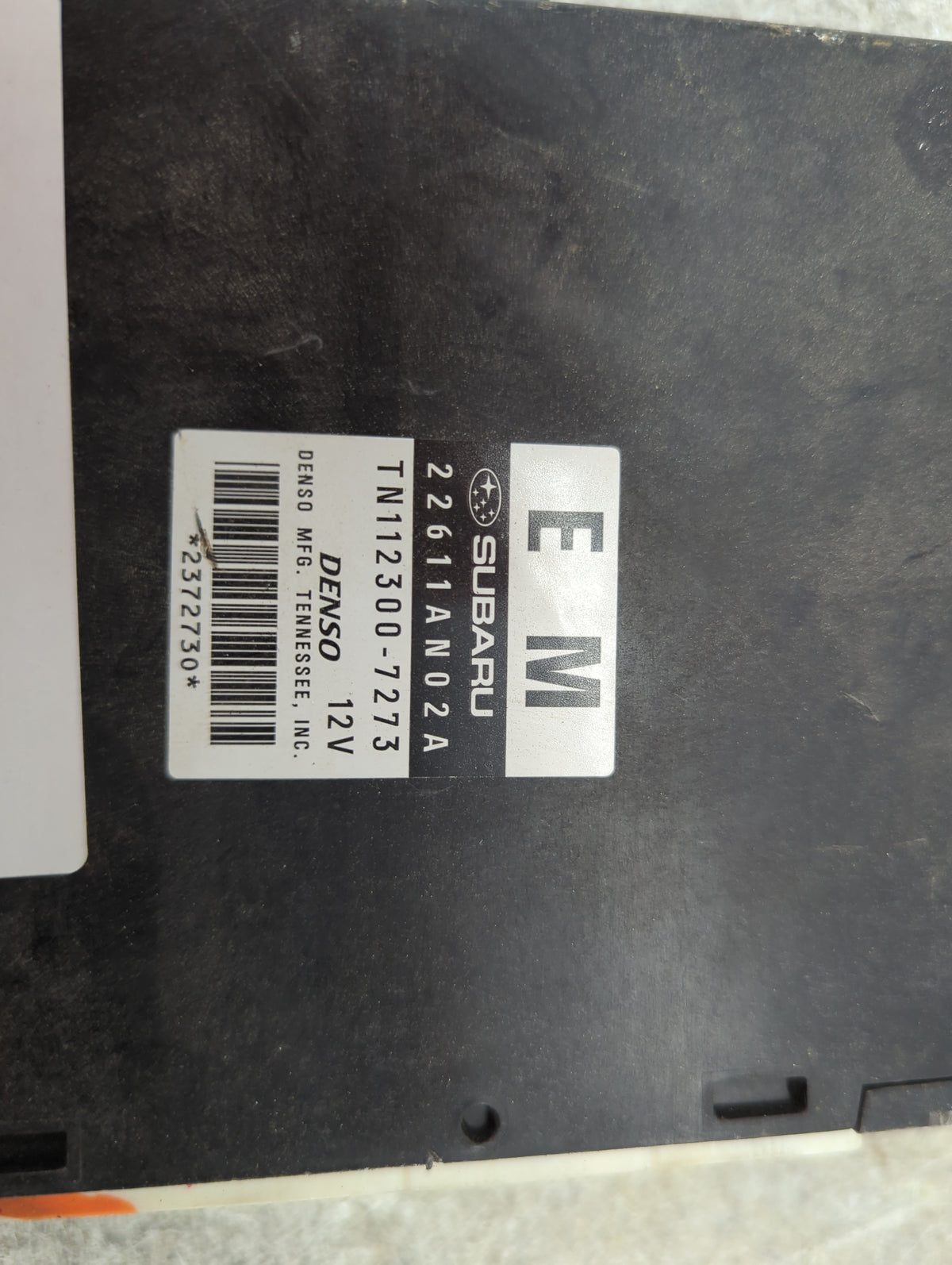 2008-2009 Subaru Legacy PCM Engine Control Computer ECU ECM PCU OEM P/N:22611AN02A TN112300-7273 Fits Fits 2008 2009 OEM Use