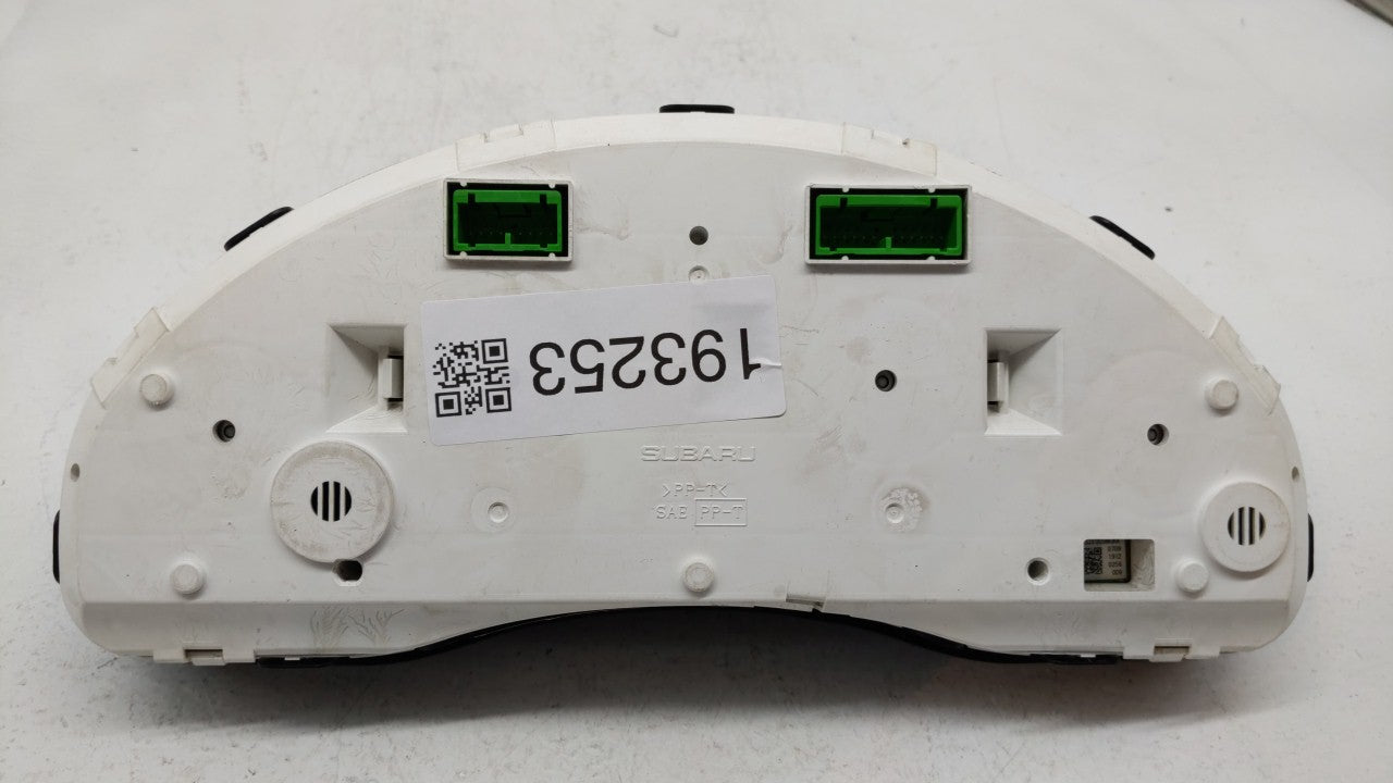 2008 Subaru Legacy Instrument Cluster Speedometer Gauges P/N:85014AG57A 85014AG50A Fits OEM Used Auto Parts - Oemusedautopar