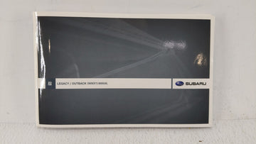 2008 Subaru Legacy Owners Manual Book Guide OEM Used Auto Parts - Oemusedautoparts1.com