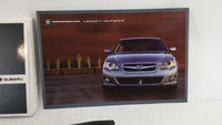 2008 Subaru Legacy Owners Manual Book Guide OEM Used Auto Parts - Oemusedautoparts1.com
