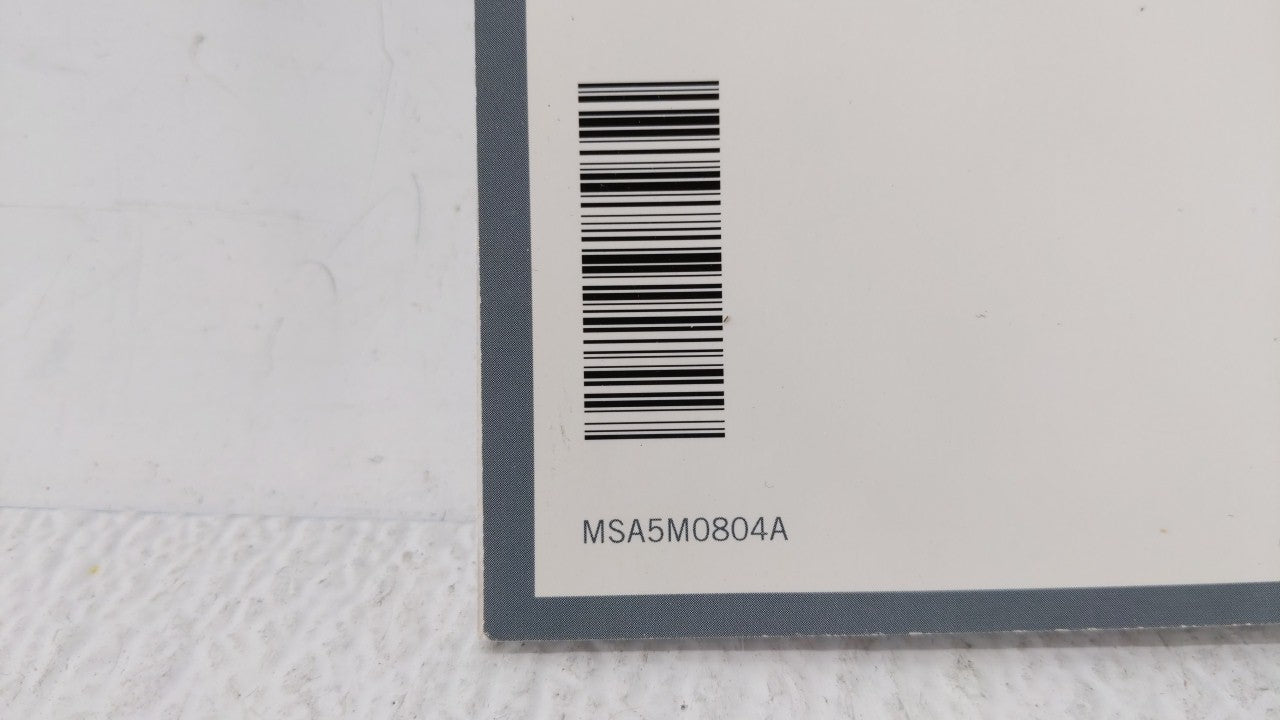 2008 Subaru Legacy Owners Manual Book Guide OEM Used Auto Parts - Oemusedautoparts1.com