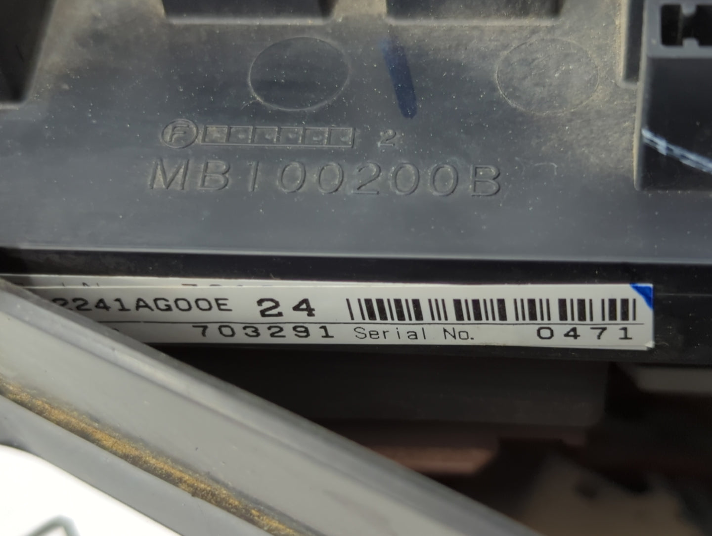 2006-2009 Subaru Legacy Fusebox Fuse Box Panel Relay Module P/N:MB100200B 82201AG02C Fits Fits 2006 2007 2008 2009 OEM Used 