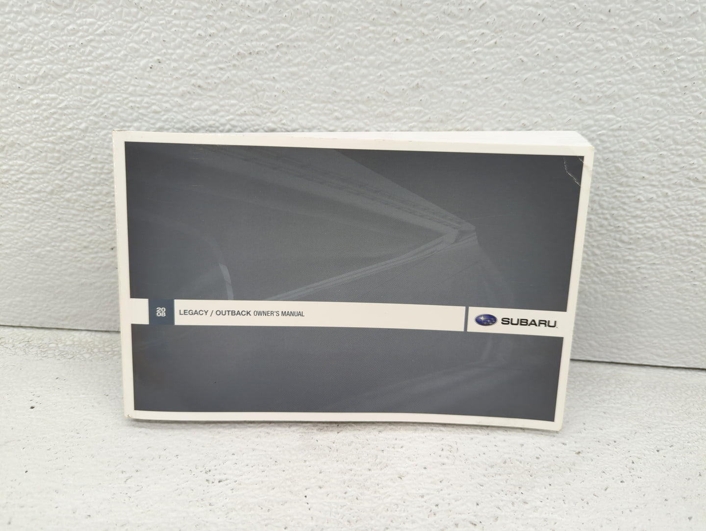2008 Subaru Legacy Owners Manual Book Guide OEM Used Auto Parts - Oemusedautoparts1.com